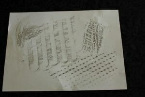 Rubbings - indoors