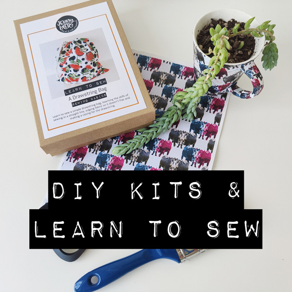 diy kits and learn to sew