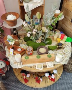 Tea Rose Crafts Display