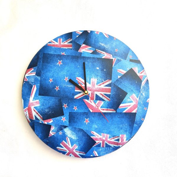 New Zealand Flag Clock