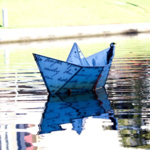 Shag on a Boat Sculpture