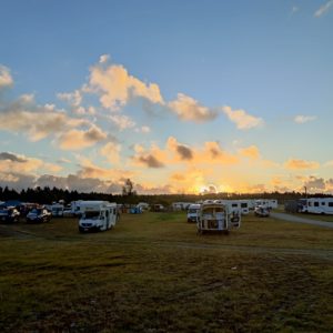 Parking at the Track