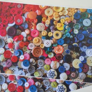 Button collage Paper