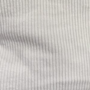 Cream Corduroy Fabric