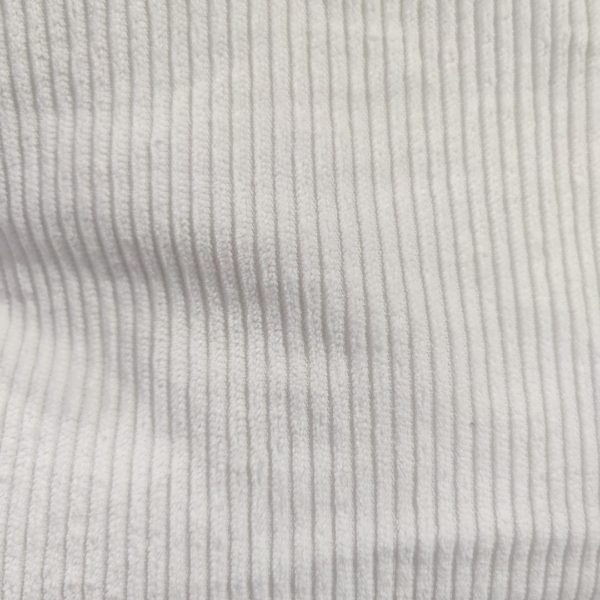 Cream Corduroy Fabric