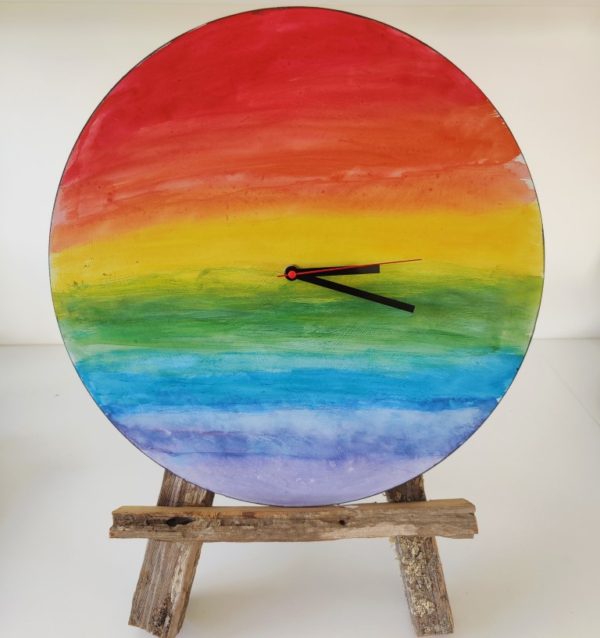 Rainbow Clock