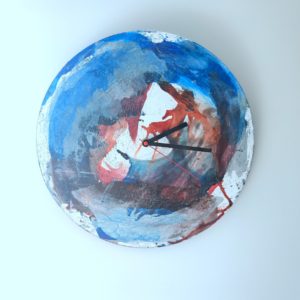 Abstract Clock Art