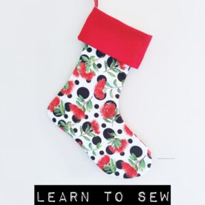 Learn to Sew Kit - Sew a Christmas Stocking