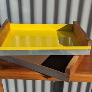 Industrial Metal and Wood Trays