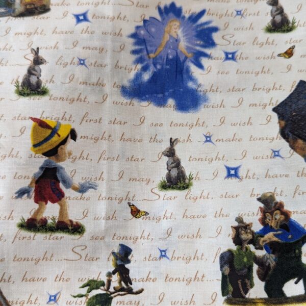 Disney Elements Pinocchio Fabric 2009